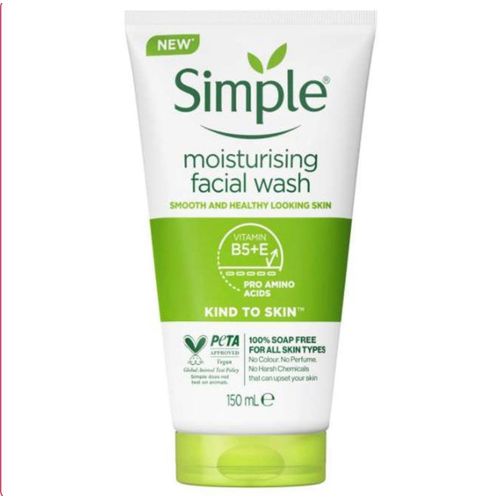 S+imple Kind To Skin Moisturizing Facial Wash 5.1fl oz,150ml