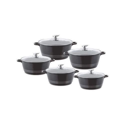 Professional Durane 5 Pieces Die-Cast Stock Cookware Set