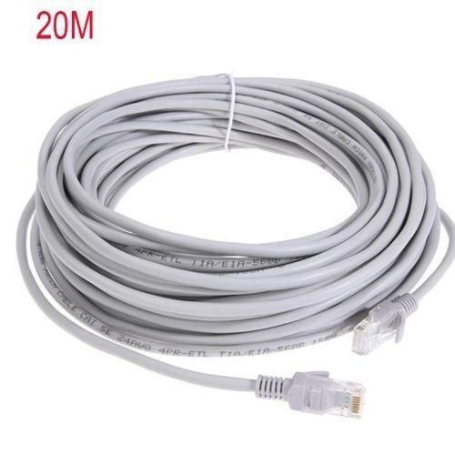 20m Ethernet Cable Cat 6 Network LAN RJ45 Cable