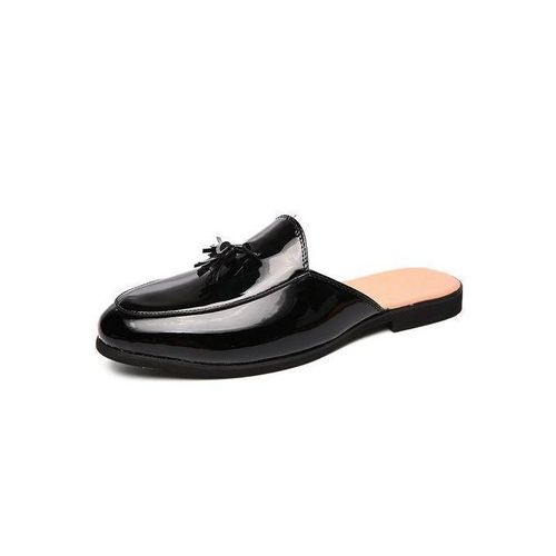 Mens Casual Half Shoes Party Footwear - Black