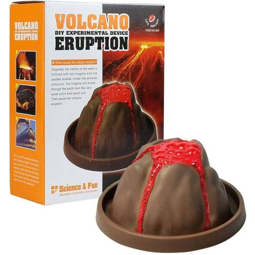 DIY Volcano Eruption Experimental Science Kit for Kids – STEM Learning Toy