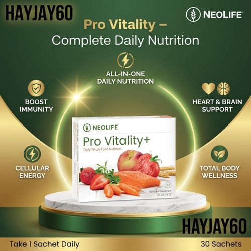 Pro Vitality Complete Daily Nutrition Pack for Energy Immunity Wellness 30 Sachets
