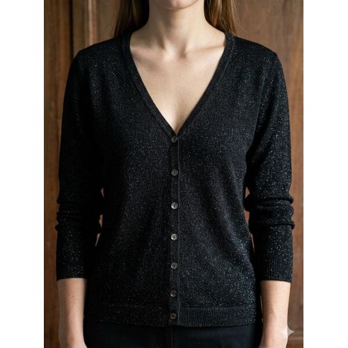 Women black pullover top