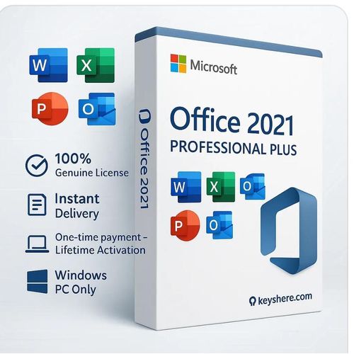 Office 2021 Professional Plus - Home & Business Retail Edition - (Lifetime License)