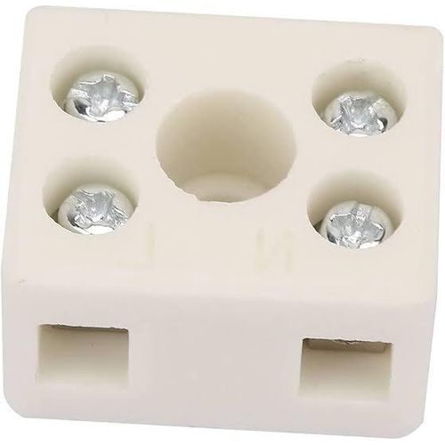40A Ceramic Terminal Block Connector 2Ways