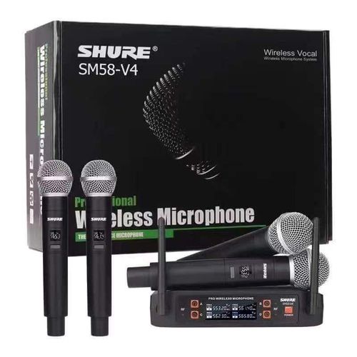 SM58-V8 4in1 Wireless Microphone