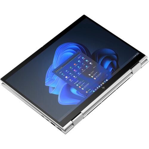EliteBook x360 1030 G8 Convertible Laptop – 11th Gen Core i7, 32GB RAM, 512GB SSD, 13.3-Inch FHD Touchscreen, Backlit Keyboard, Fingerprint Reader, Windows + Free Bag