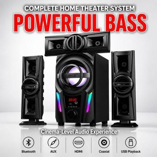 3.1 Bluetooth Super Bass Home Theater With Remote Control+1 YEAR WARRANTY-AK 703