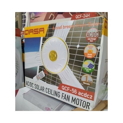 Solar Ceiling Fan AC/DC , Long Blade