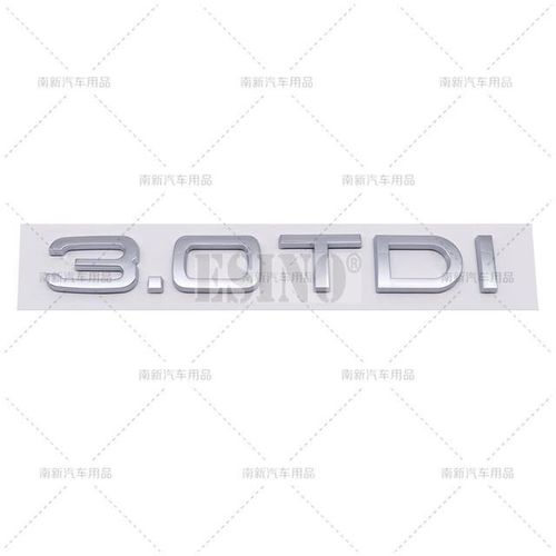 3d 20 30 40 Tdi Car Trunk Abs Badge Emblem For Car Rear Tailgate Fender Door Adhesive Badge For Audi A4 A5 A6 A7 A8 Q3 Q5 Q7