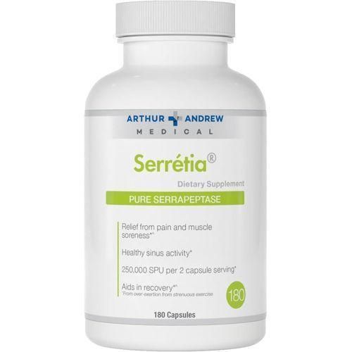 Serrapeptase 250,000 SPU 180 Capsules