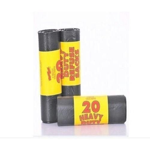 Heavy Duty 3 Rolls Heavy Duty Trash/ Refuse/Waste Bin Nylon
