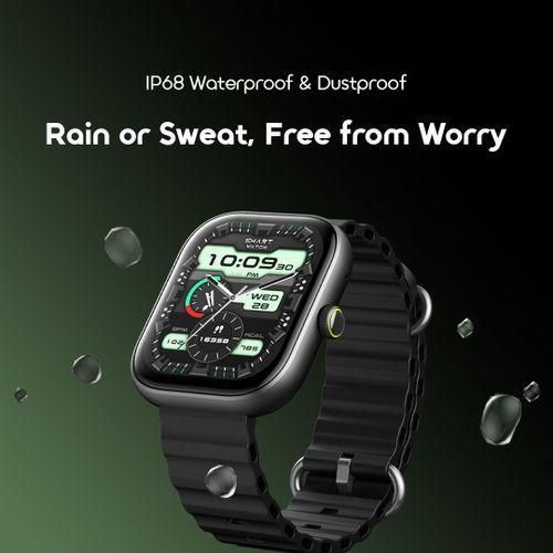 Watch 6 2.04 TFT Big Clear Screen Anti-Scratch Panda Glass IP68 Smart-Watch with 1 Extra Strap