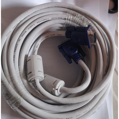 20m VGA 15Pin Male 2 VGA 15Pin Male Cable
