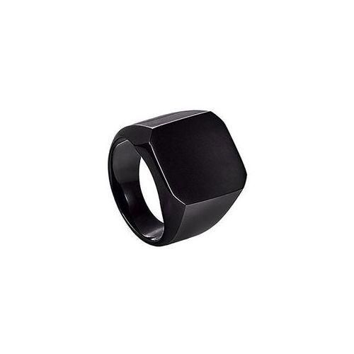 Bold Black Knuckle Ring