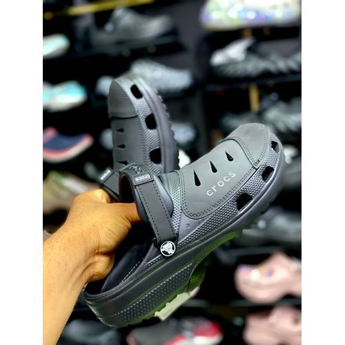 Black Yukon Crocs Clogs