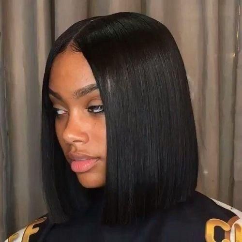 Black Friday Awoof Bob Lace Closed Short Bob Straight 3 Bundles with closure For Full Head Fix