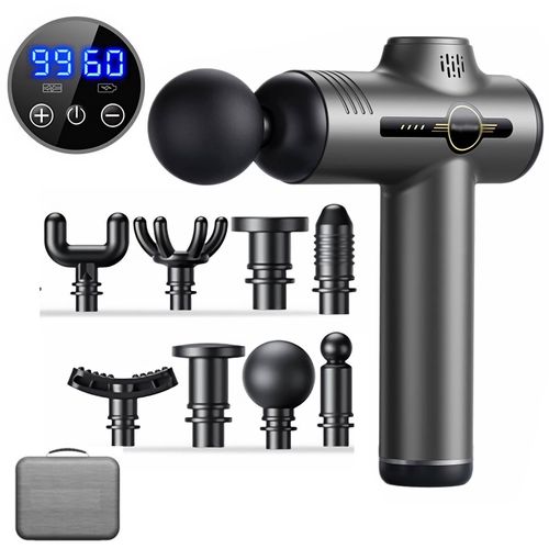 Fascia gun relaxation muscle massager exercise neck membrane gun electric impact home fitness equipment fascia grab