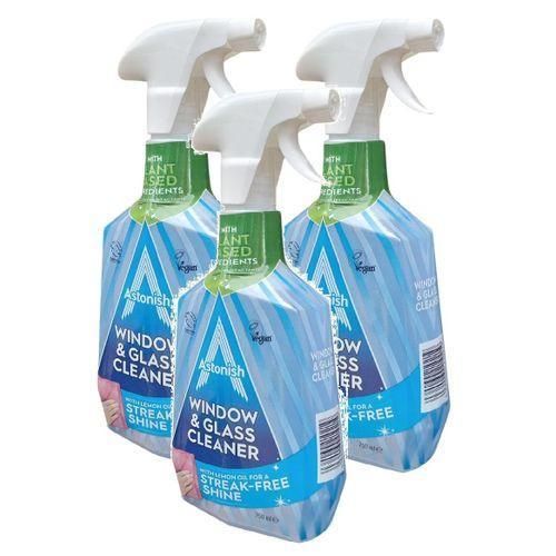 Window & Glass Cleaner - 750ml X 3Pcs