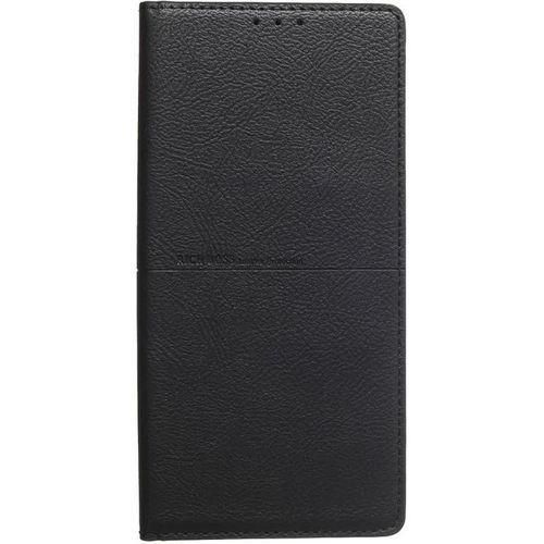 Rich Boss Leather Flip Cover For Samsung Galaxy S22 Plus - Black