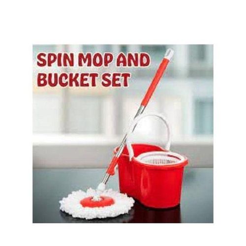 Split Bucket 360 Spin Rotation With Mobbing Stick And Bucket WITH FREE GIFT
