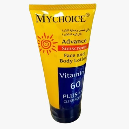 Advance Sunscreen Face And Body Cream Spf 60 (MY CHOICE) - 150g X5 Pieces