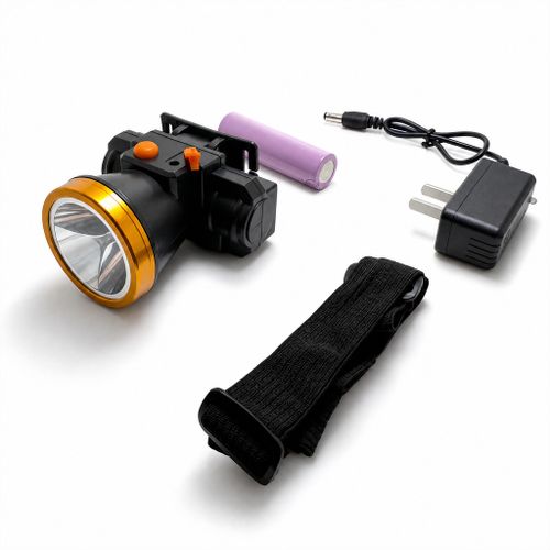 50W Heavy Duty LED Headlamp Long Range Rechargeable Torch