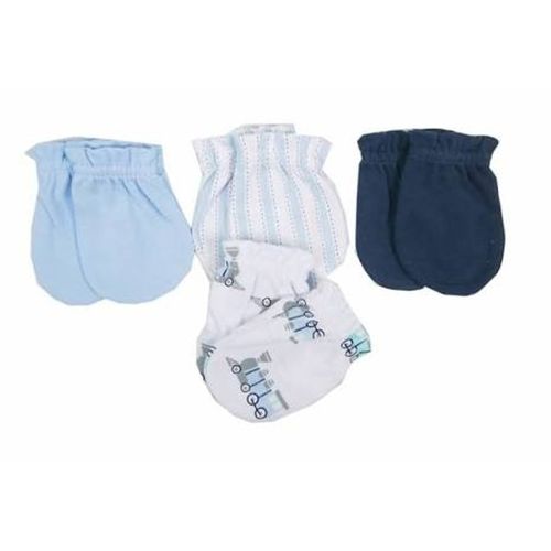 Boys 4 Pack Scratch Mittens