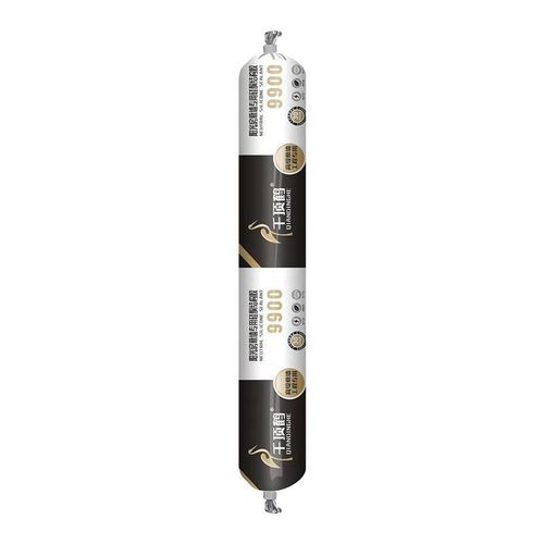 Netural silicone sealant 9900 black to seal gaps, stop leaks, and bond materials