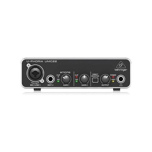 Behringer-U-PHORIA UMC22 2x2 USB Audio Interface / Sound Card