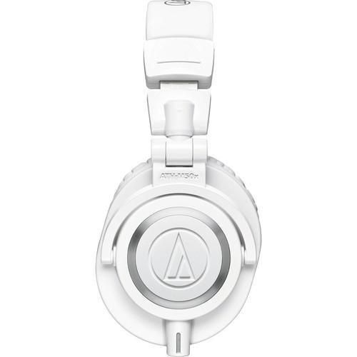 ATH-M50xWH Closed-Back Monitor Headphones (White)