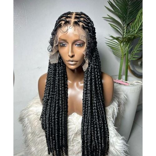 Luxury Curly Braided Wig