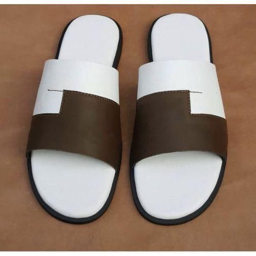 Men Quality Leather PAM Slippers