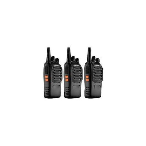 Baofeng 3 Pieces Walkie Talkie BF-888S Two-way Radio BLACK