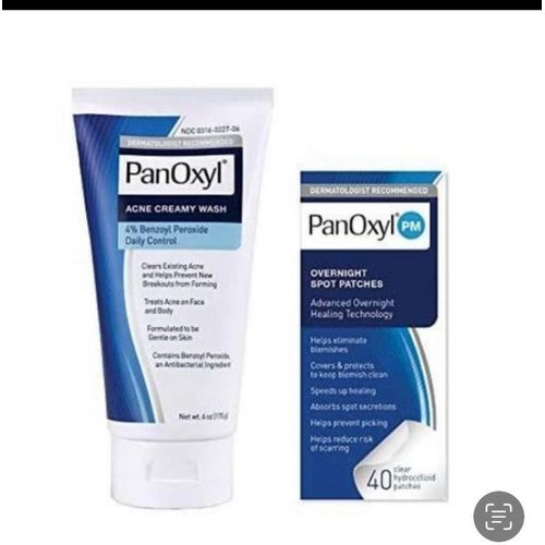 PanOxyl blue Acne Creamy Wash With 4% Benzoyl Peroxide X1