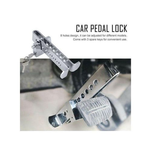 Vehicle Security Anti Theft Brake Clutch Pedal Lock