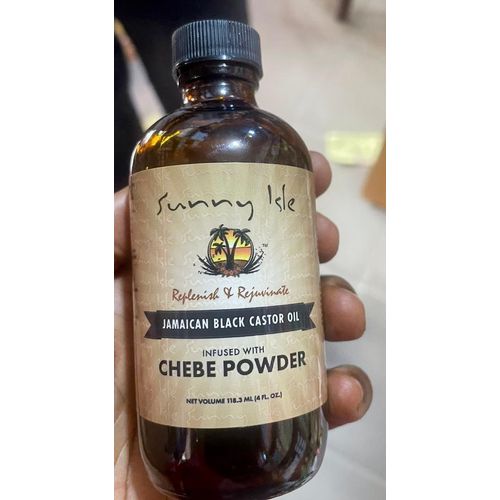 Jamaican Black Castor Oil ( Infused With CHEBE POWDER ) - 4oz