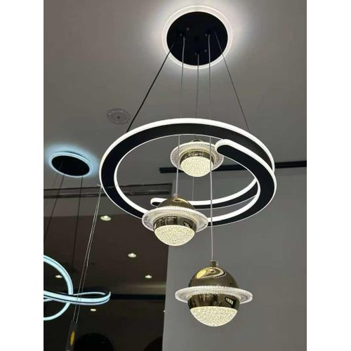 classic modern Luxury 3 colour Ceiling drop chandelier