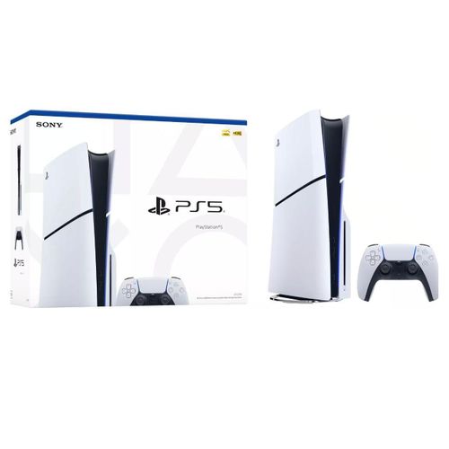 PlayStation 5 Slim Disc Console- 1TB SSD-4k,120Hz HDR