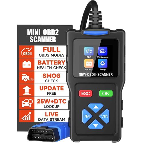 Car Scanner Diagnostic Tool, Car and Truck Code Reader, T100 OBD2 Scanner