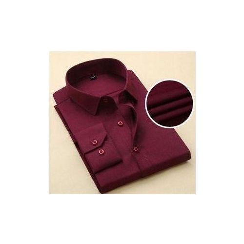 Men's Corporate Quality Formal Plain Long Sleeve