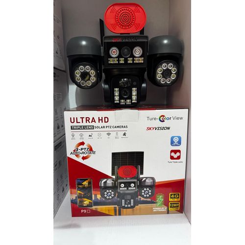 Rotational Triple Lens HD Camera