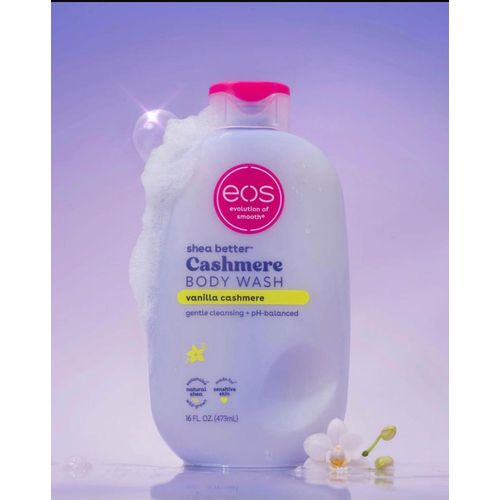 eos Shea Better Cashmere Body Wash in Vanilla Cashmere (16 fl oz / 473 ml)