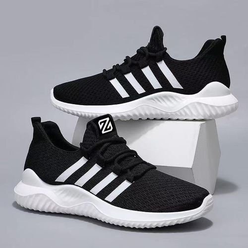 school shoes for girls Comfortable Walking Sneakers for sports- Black