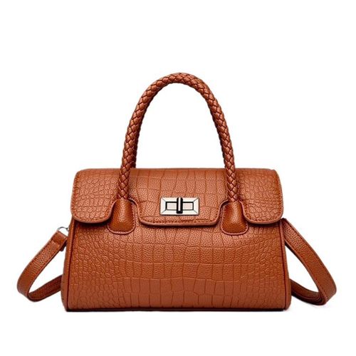 Women Purses and Handbags Large Crocodile Tote Top Handle Crossbody Bag Fashion Ladies Satchel Shoulder Bags