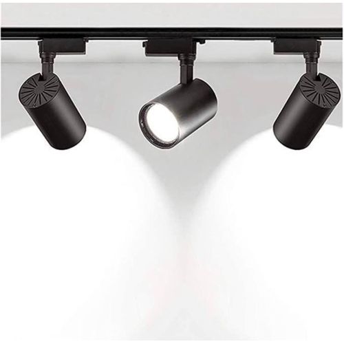 Modern 3-in-1 LED Track Light (20W / 30W / 40W) Adjustable Spotlight - Focus, Energy Saving & Super Bright Bending Light for Home, Galleries, Showrooms, Studios, Restaurant and all Spaces
