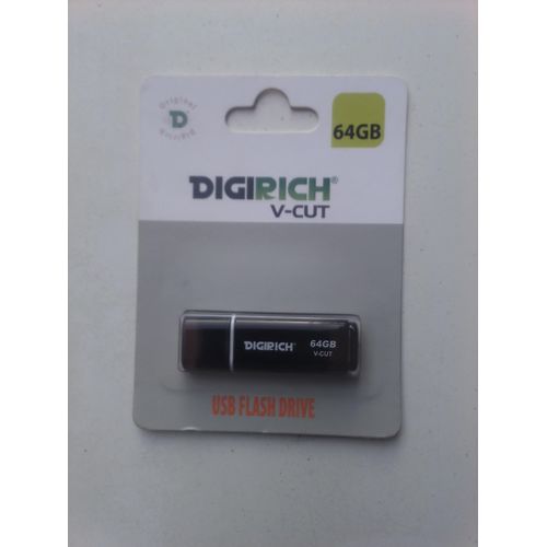 Digirich V-Cut USB Flash Drive 64GB