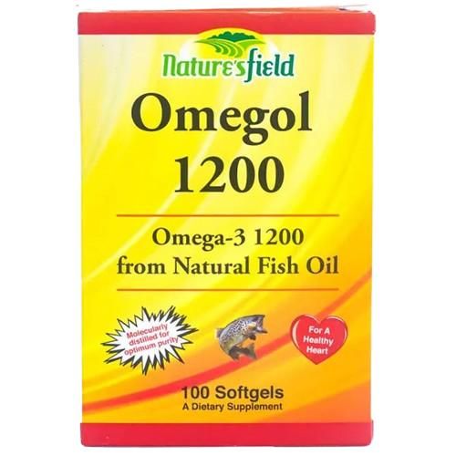 Natures Field Omegol Omega 3 1200mg 10 X 10