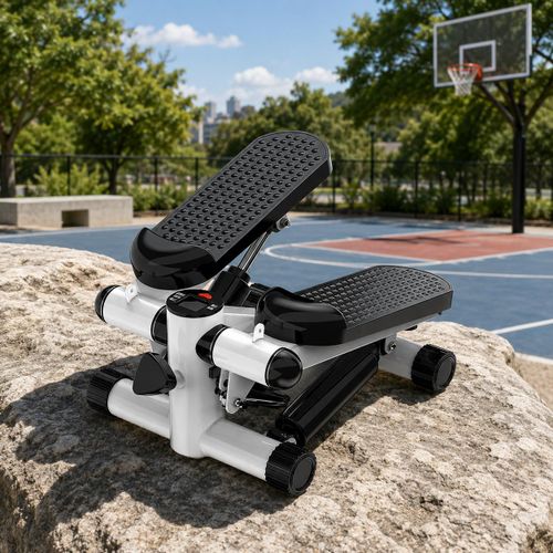 Foldable Portable Stepper Machine Home Fitness Trainer for Weight Loss and Toning