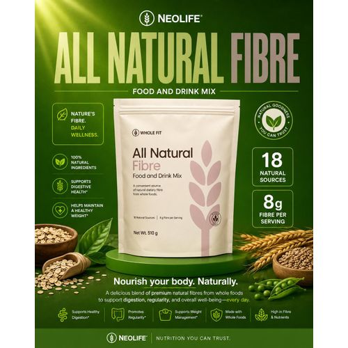Neo life All Natural Fibre– Digestive Support, Gut Health & Daily Cleansing Supplement